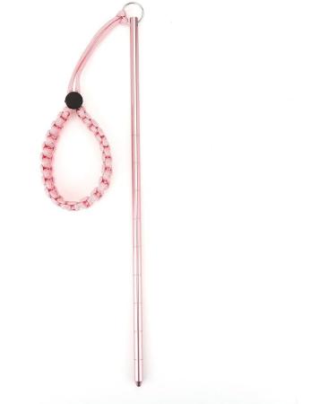 Diving Stick 34cm Pink Aluminum Alloy Noise Maker Rod Pointer with Wrist Lanyard - Buy Online on GoSupps.com
