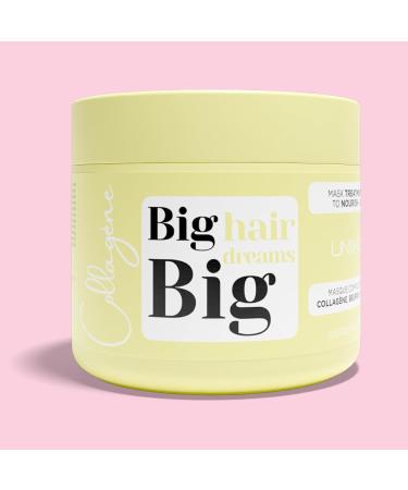 UNIIKON - Repairing and Nourishing Mask - Hydrates and Accelerates Growth - Sensitive Dry and Damaged Curly Hair - Collagen Range - 500 ml - Buy Online on GoSupps.com