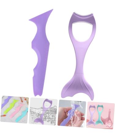 FOMIYES 6 Pcs Beauty Kit Makeup Eyeshadow Makeup Tools Set Baffle Purple Cosmetic Lash Set Makeup Set Eyelash Mascara Makeup Mascara Lash Curler 15x5.7cmx3pcs - Buy Online on GoSupps.com