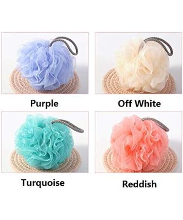 Aeyistry 2 Pcs Bath Sponge Set - Body Scrubber for Dead Skin Removal and Shower Accessories - Buy Online on GoSupps.com