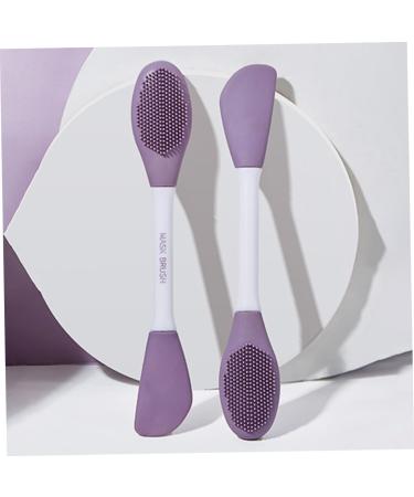 NUSITOU Mud Applicator Clay Brush Facial Scrubber for Face Applier Applicator Tool Cleaning Scrubber Face Scrubber Face Wash Brush Silicone Scrubber Plastic Double Sided - Buy Online on GoSupps.com
