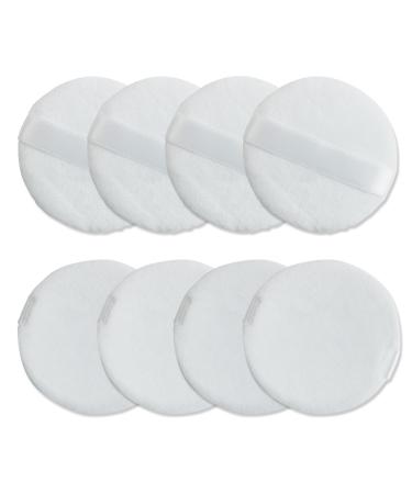 Makeup Powder Puffs for Face Powder 2.17 Inch 8 Pieces Cotten setting powder puff for Compact