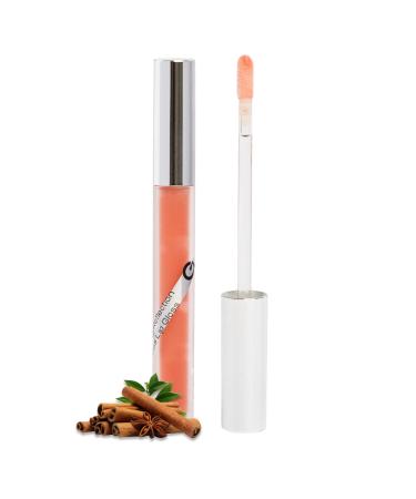 G G Colors Hydrating Lip Glow Oil - No-Sticky Moisturizing Plumping Lip Gloss Fruit Flavoured Lip Oil Tinted For Lip Care and Dry Lips CINNAMON