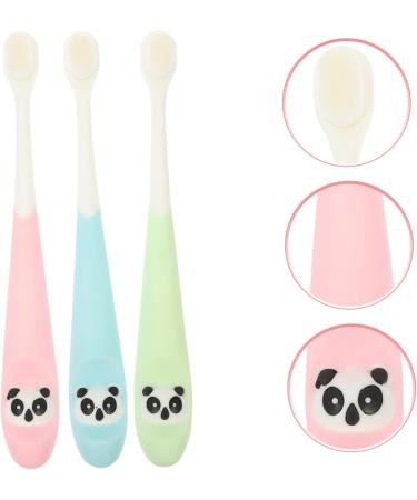 Coolhiya 3-Piece Children's Travel Toothbrush Set | Practical & Stylish Toddler Toothbrushes for Daily Use | Kids' Teeth Cleaning Solution - Buy Online on GoSupps.com