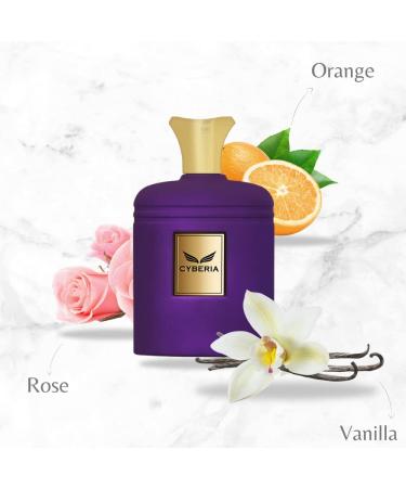 Al-Rehab Cyberia Eau De Parfum Women 3.33 Fl Oz Women Parfum Spray (100 ml) - Buy Online on GoSupps.com