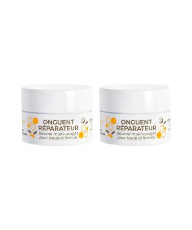 Onguent R parateur | Baume Multi-Usages | Gel e Royale | Anti-Irritation & Anti-S cheresses | Pour toutes la Famille D s 6 Mois | 96% des Ingr dients D'Origine Naturelle | Lot de 2x10mL