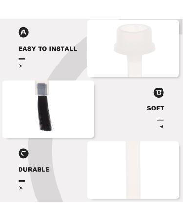20pcs Mini Nylon Nail Polish Replacement Brush Set - Nail Art Brush 11mm | International Shipping - Buy Online on GoSupps.com