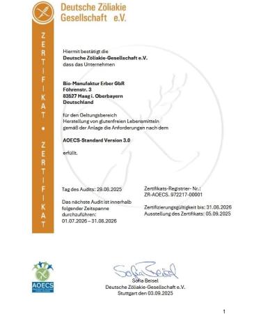 Organic buckwheat grains (1800 g) certified "gluten-free" germicidal gently hulled without heat in Upper Bavaria/Germany very good for vegan and vegetarian diets - Buy Online on GoSupps.com