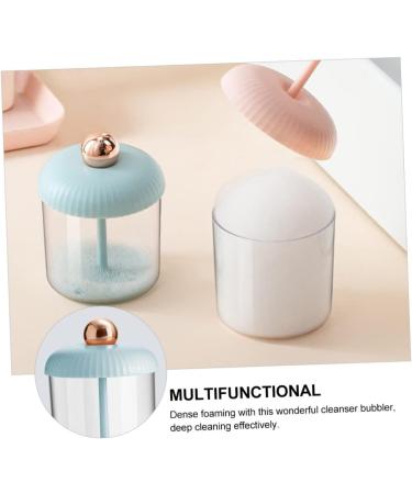 Angoily Sparkling Bottle Facial Cleanser Hand Wash Dispenser Facial Tool Cleaning Soap Foaming Cleaner Facial Whip Face Cleaners Bubble Maker Face Soap Vessel Tools Detergent Perfect Abs 10.50X7.80X7.80CM Blue - Buy Online on GoSupps.com