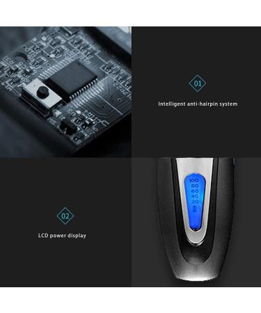 Professional Hair Clippers for Men | Cordless Hair Cutting Kit with LCD Display - Ideal for Barbers & Stylists | International Shipping Available - Buy Online on GoSupps.com