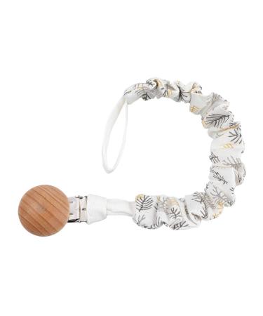WOWOWO Baby Infant Cotton Pacifier Clip for Newborn Teething Soother Chewing Dummy Chains