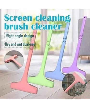 Screen Cleaning Brush Cleaner Multifunctional Anti-Mosquito Net Clear Window Cleaner Household Cleaning Tool 48 * 15CM A - Buy Online on GoSupps.com
