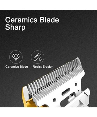 Pro Hair Clipper Hair Clipper with LED Screen Washable Rechargeable Professional Electric Trimmer Barber for Men Ceramics Cutter Head(Hair Clipper and Cut) - Buy Online on GoSupps.com