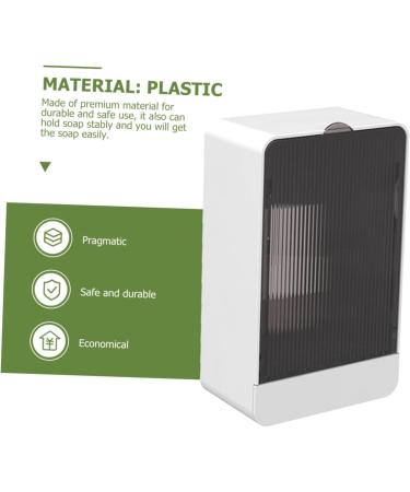 Ciieeo 3pcs Soap Box Containers with Lids Bar Soap Dish Soap Holder Soap Dishes for Bar Soap Travel Soap Container Soap Bar Holder Plastic White Soap Dish Holder Dust-proof - Buy Online on GoSupps.com