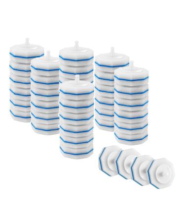 Xeodaun 40PCS Toilet Flushable Refill Disposable Toiletries Disposable Wand Heads Compatible Toilet Wand Refills