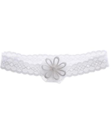 La Bortini Baby & Children Hairband from 0M Headband Headband Band Baptism White Headdress
