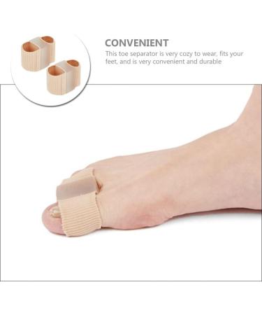 2pcs Toe Straightener & Separator Set for Bunions - Reusable Toe Spacers for Bunion Relief - Buy Online on GoSupps.com