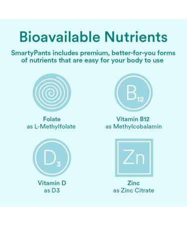 SmartyPants Prenatal Vitamins for Women - Omega 3, Multivitamin Gummies, 120 Count - Buy Online on GoSupps.com