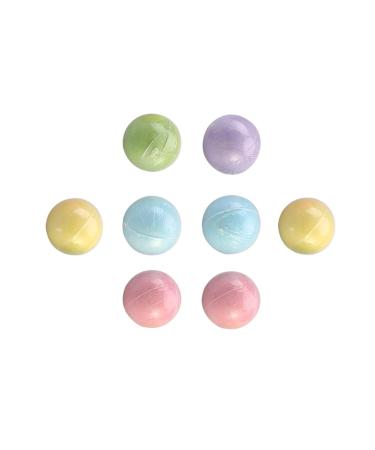 Exceart 8 Pieces Bubble Bath Bomb Gift Set Whirlpool Bubble Essential Oils Bubble Bath Spa Moisturizes Dry Skin 70G (Mixed Color)