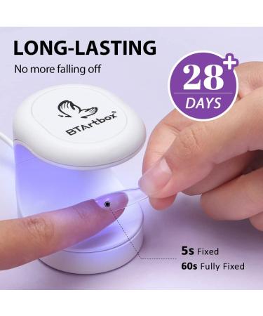 BTArtbox Solid Nail Gel 20g Super Strong Nail Gel For Acrylic Nails Upgrade 3 in 1 UV Nail Gel for Fake Nails Cured Needed Gel Glue Easy to Use and 28 Days+ Long Last Z - Solid Nail Gel - Buy Online on GoSupps.com