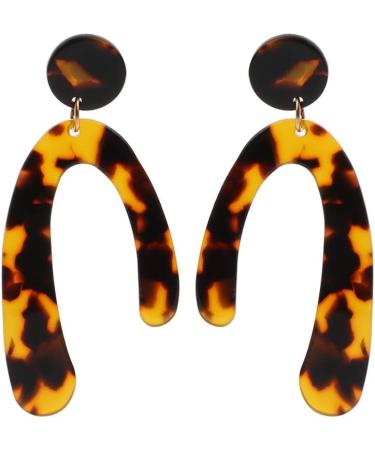 FEYLIE Trendy Acrylic Leopard Earrings - Women s Classic Multi-Type Stud Jewelry Gift - Buy Online on GoSupps.com