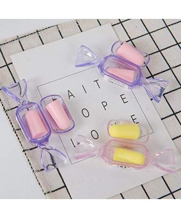 Gwill 4 Set/8pcs Anti-Noise earplugs soundproof Earmuffs earplugs Noise Reduction Soft Foam Mute Sleep earplugs