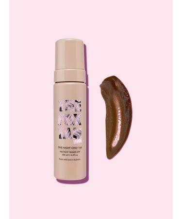 The Fox Tan One-Night Only Instant Tan Wash-Off Mousse - 200ml - Buy Online on GoSupps.com