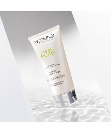 Yoskine Japan Pure Hydrogel Facial Wash with Rice Scrub - Buy Online on GoSupps.com
