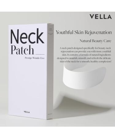 Buy VELLA Neck Patch - Prestige Anti-Aging Firming Pad for Wrinkle-Free Neck & D collet | 5ea Korean Skin Care - Buy Online on GoSupps.com