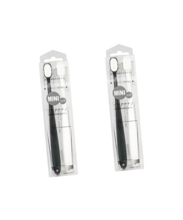 Minkissy 4 pieces of ultra-fine toothbrush for the toothbrush for micro-nano toothbrush conical bristles gums travel toothbrush dental floss hand binding pregnant women care