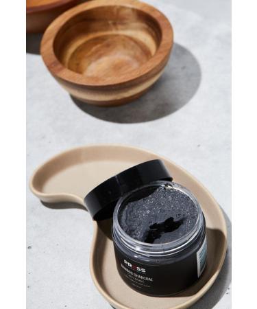 PRESS SKINCARE Bamboo Charcoal Face Mask - Exfoliating Mud Mask for Men | Pore Cleansing & Anti-Aging Hydration | 3.4 FL. OZ - Buy Online on GoSupps.com