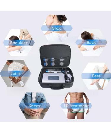 Shock Wave Therapy Device | Professional Deep Tissue Massager with 7 Heads - Effective Muscle Pain Relief & Relaxation | International Shipping Available - Buy Online on GoSupps.com