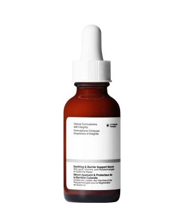 Face Moisturiser - Soothing & Barrier Support Serum 1 oz / 30 ml - Relieves Dry/Tight/Reddened Skin