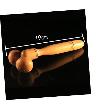 Marmerdo 3D Massage Roller & Eye Massage Devices Wooden Yoga Facial & Foot Massager for Ultimate Relaxation - Buy Online on GoSupps.com