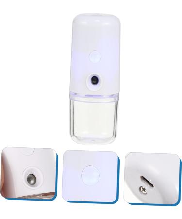 PLAFOPE 1pc Creative Nano Mist Sprayer Battery Operated Sprayer Mini Face Steamer Handheld Steamer White - Buy Online on GoSupps.com
