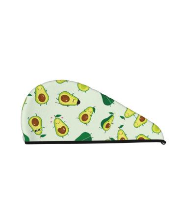 Microfiber Hair Drying Cap Cartoon Fruit Hair Towel Cap Soft Absorbent Hair Towel Towel Wrap with Button Quick Dry Fast Drying Hair Capsfor Curly Long & Thick Hair