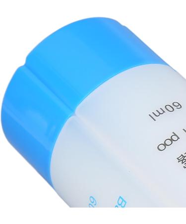 Verdant Touch Toiletries Bottle 4 in 1 Travel Bottle Leak Proof Pre Printed Refillable Toiletries Container for Shampoo Lotion 60ml Blue - Buy Online on GoSupps.com