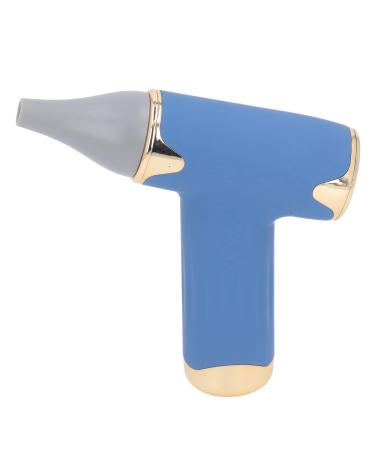 Hair Dryer Mini Dust Blower Easy To Carry 4 Levels Wind for Home for Outdoor for Cats Dogs (Blue)