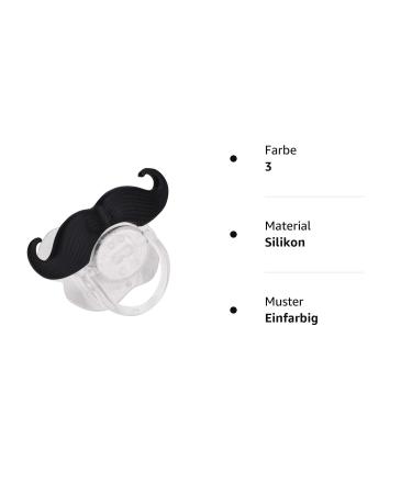 Shop Cute Baby Mustache Pacifier - Eco-Friendly Silicone | Funny Lips & Beard Design - Buy Online on GoSupps.com