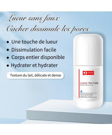 Clear texture Pigment Cream Whitening Sunscreen isolation 3-in-1 Nude Makeup Whitening face lazy Cream - Buy Online on GoSupps.com