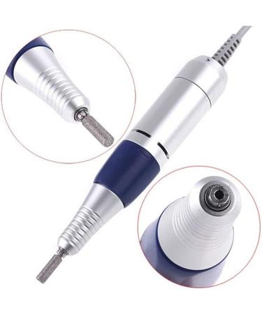 Nail kit 30000RPM Electric Nail Drill Nail Art Files Tool with Bits Pedicure Silver Manicure Equipment for Home Use 30000rpm Nail kit for Beginners with Everything - Buy Online on GoSupps.com