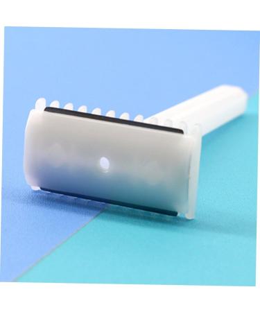 Beavorty 50 Disposable Skin Knives & Razors for Men | Body Hair & Pedicure - Premium Quality ABS White Razors - Buy Online on GoSupps.com