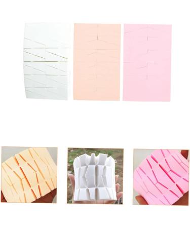 Angoily 3 Triangle Puff Triangle Powder Puff Face Makeup Foundation Facial Tools Face Puff Esponjas Para Maquillaje Creams Hydrophilic Polyurethane Matcha Miss Loose Powder Puff - Buy Online on GoSupps.com