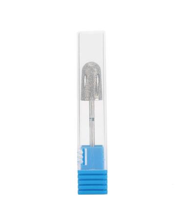 Diamond Pedicure Cone Bit Stainless Steel Foot Nail Drill Bit Feet Filing Tool for Cracked Skin Corns Callus Removal (A2)