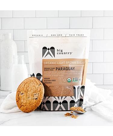 Organic Fair Trade Light Brown Sugar - 1.5 lb (Pack of 6) | Non GMO, Vegan, Gluten Free - Buy Online on GoSupps.com