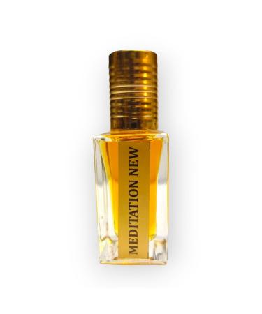 All Types Essential Oil Attar-Atar Parfum Oil Fragrance Perfume Unisex Men-Women Parfume Spray Scent Long Lasting Roll On Itar Semi Natural Non Alcoholic Volume: 12ML (0.4 Fl Oz) (Meditation New)