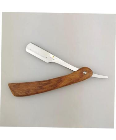 Doitool Metal Hand Razor - Safe Manual Throat Razor with Simple Open Design - Bamboo Handle | International Shipping - Buy Online on GoSupps.com