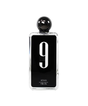 Afnan 9 Pm Eau De Parfum Spray for Men 3.4 Ounce Oriental Floral