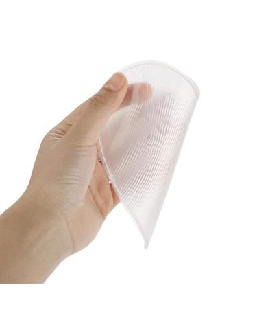 1 Pack silicone anti-wrinkle chest cushion love Heart-shaped breast pads to eliminate and prevent breast folds.