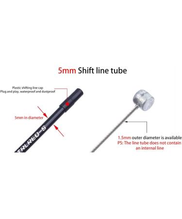 Catazer Black 10ft Bicycle Brake Cable Housing - 5mm X 10ft - Durable and Stylish - Buy Online on GoSupps.com